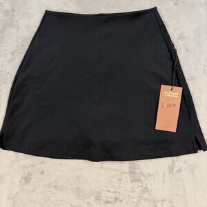 GIRLFRIEND COLLECTIVE Skirt Skorts Size Small Black Workout yoga Gym Casual